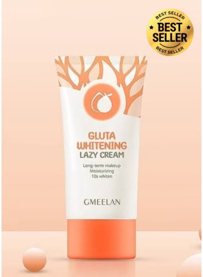 جمييلان كريم تفتيح البشرة Gmeelan Gluta 30 غرام، كريم لتفتيح البشرة، يعالج البقع الداكنة، التصبغات، عدم توحد لون البشرة، مرطب للوجه، مناسب للنساء والرجال، للاستخدام اليومي، لجميع أنواع البشرة. - Image 1