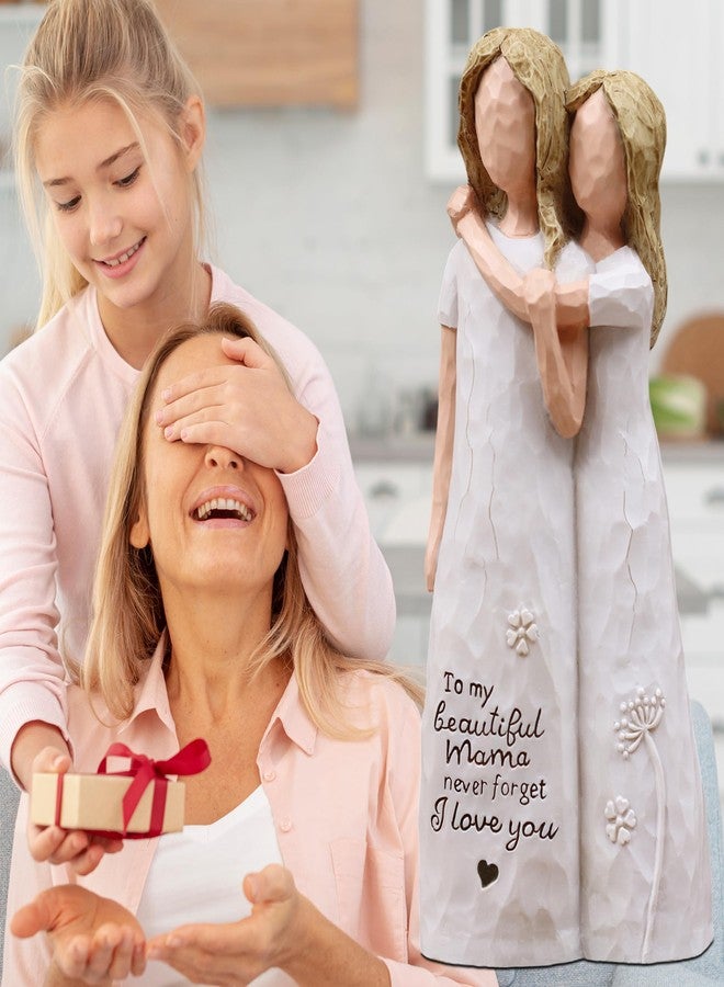 AcowSpt Mama Gifts - Birthday Gifts for Mom from Daughter, Mother Gift, Sculpted Hand-Painted Figurine - Image 3