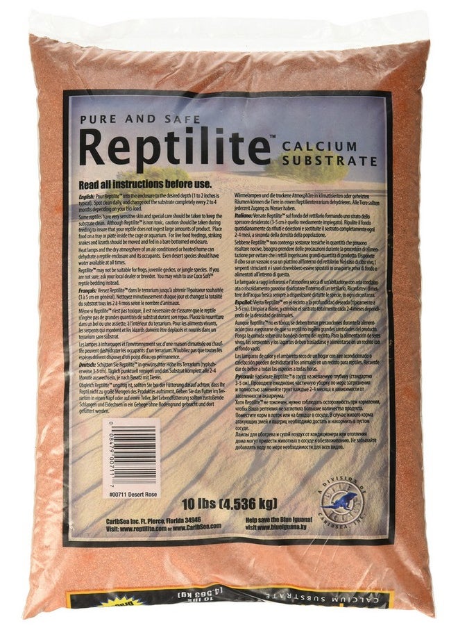 Carib Sea Carib Sea SCS00711 Reptiles Calcium Substrate Sand, 10-Pound, Desert Rose  - Image 2