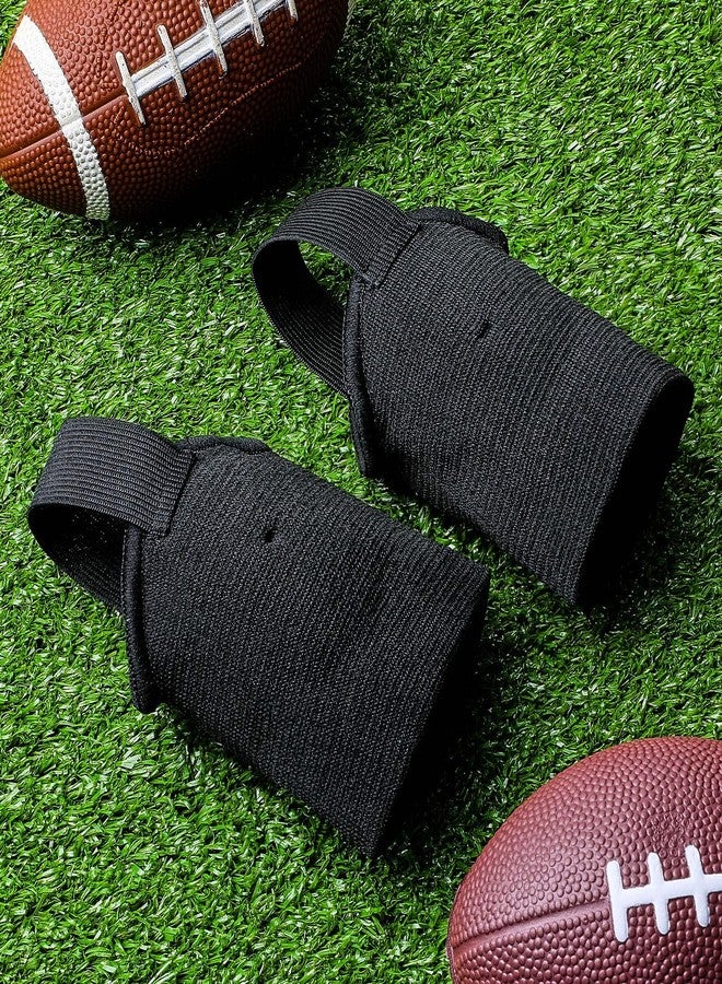 Zhanmai 2 Pairs Soccer Guard Ankle Support Pads Football Ankle Protection Protector Elastic for Running Basketball Supplies(Black) - Image 5