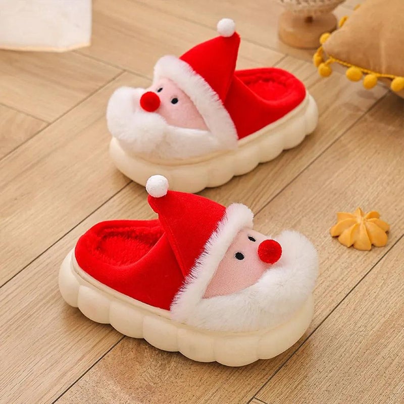 Santa Claus Cozy Plush Slippers - Image 4