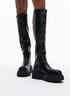 TOPSHOP Mid Heel Knee Boots  - Image 2
