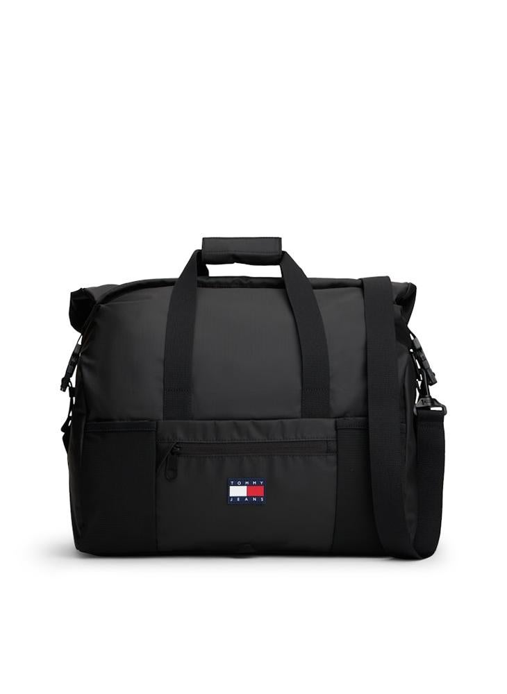 TOMMY JEANS Tech Waterproof Ripstop Roll-Top Duffel Bag - Image 1