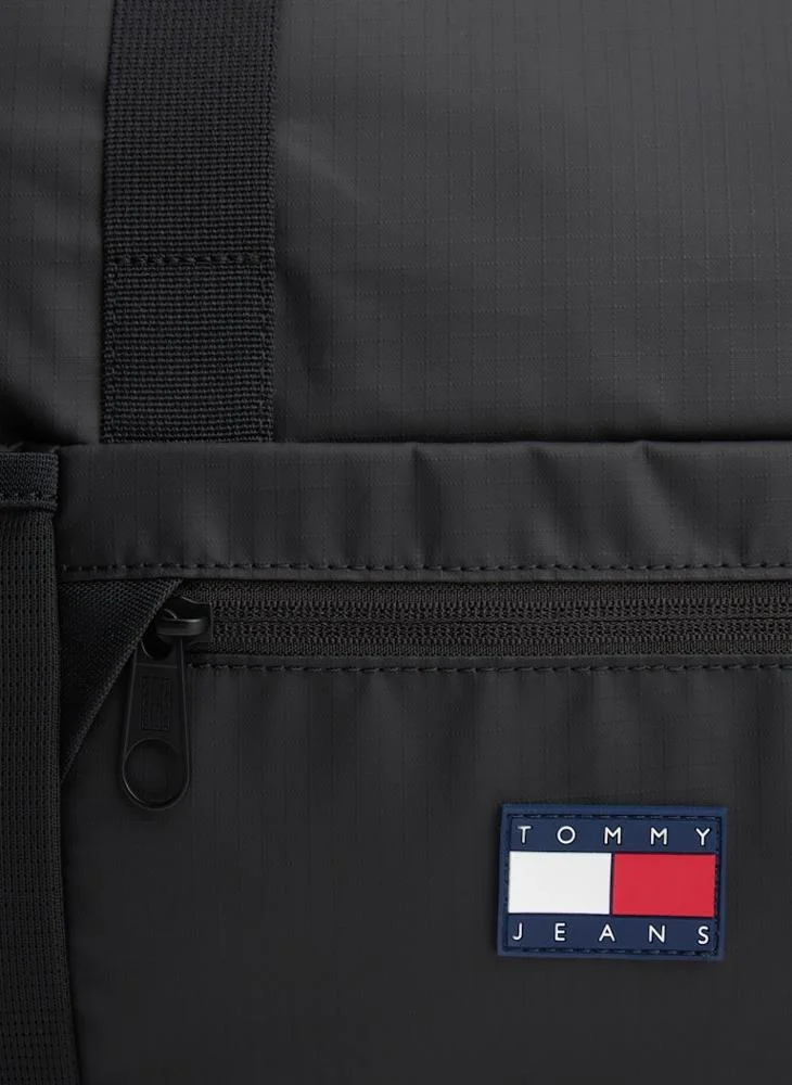 TOMMY JEANS  Tech Waterproof Ripstop Roll-Top Duffel Bag for Men | Best Price UAE