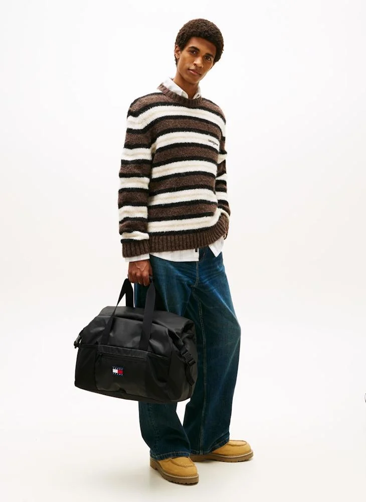 TOMMY JEANS  Tech Waterproof Ripstop Roll-Top Duffel Bag for Men | Best Price UAE