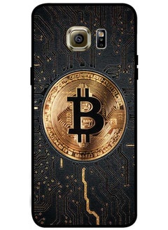 Protective Case Cover For Samsung Galaxy S6 Edge Plus Smart Series Printed Protective Case Cover for Samsung Galaxy S6 Edge Plus Bitcoin