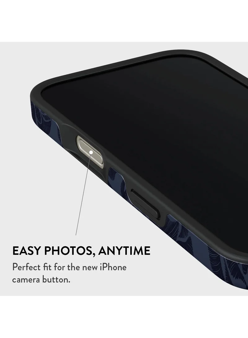 BURGA iPhone 16 pro Case, 2 Piece Hard Shell + TPU Silicone Interior, Shock Absorption, All Port Accessible, Raised Bezel For Screen & Camera Protection, Never Fading HQ Print,Illusion
