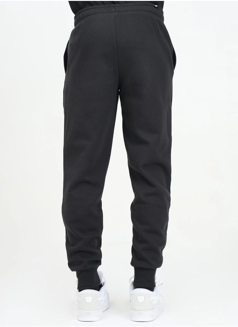 PUMA - Ess+ Logo Lab Sweatpants Fl Cl  Blac - Image 1