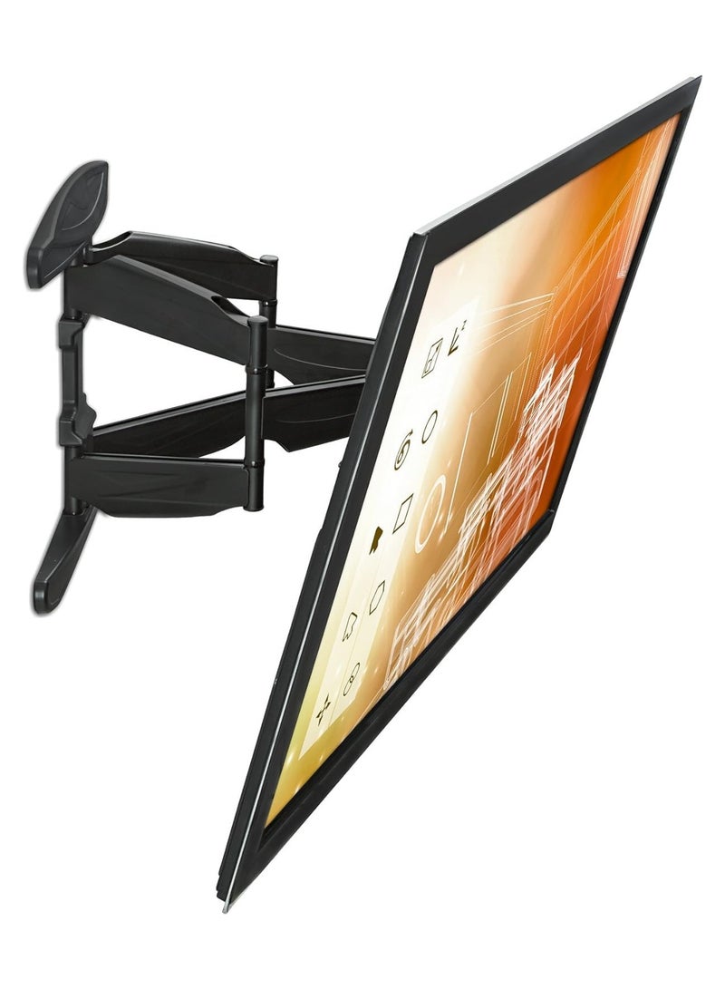 حامل تلفاز جداري متحرك بالكامل للتلفزيونات المسطحة LCD LED بلازما من 32" إلى 70"، متوافق مع التلفزيونات المنحنية، سعة 110 رطل (MI-344) - Image 2