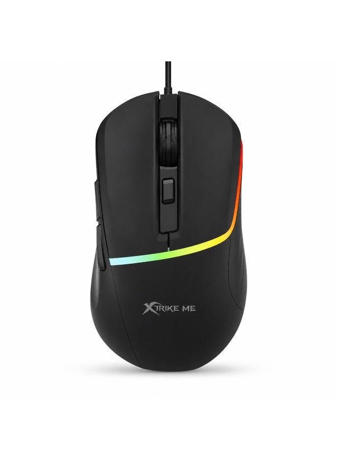 اكس تريك مي Xtrikeme gm-322 Rgb Gaming Mouse