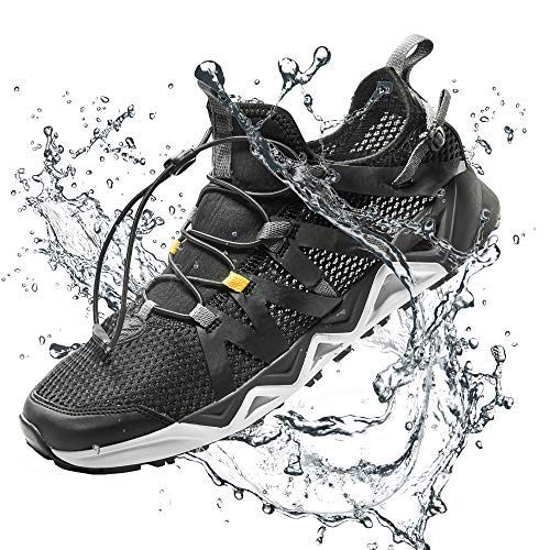 RAX Men's Quick Drying Slip-Resistent Aqua Water Hiking Shoes(8.5 US) - Image 2