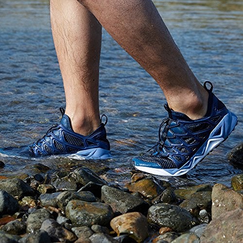 RAX Men's Quick Drying Slip-Resistent Aqua Water Hiking Shoes(8.5 US) - Image 5