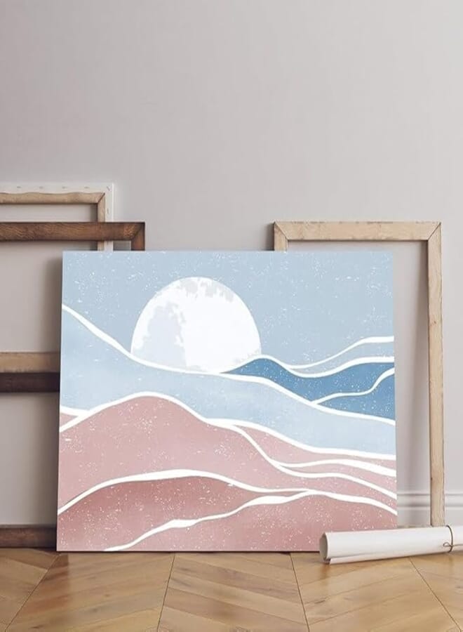 Home Gallery abstract contemporary Printed Canvas wall art 90x60 cm 