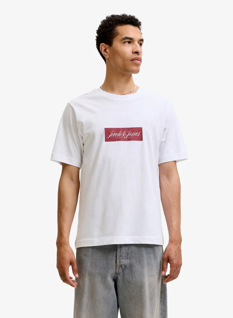 JACK & JONES  3 Pack Logo Crew Neck T-Shirt for Men | Best Price UAE