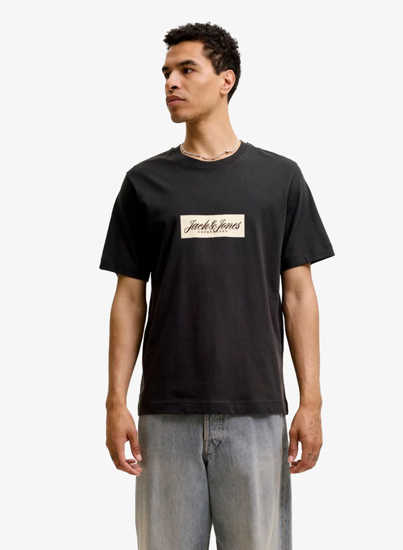 JACK & JONES  3 Pack Logo Crew Neck T-Shirt for Men | Best Price UAE