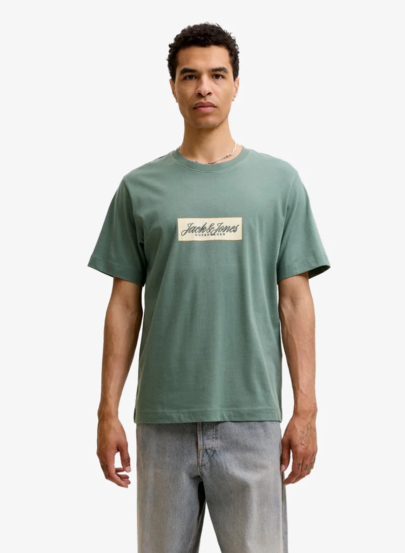 JACK & JONES  3 Pack Logo Crew Neck T-Shirt for Men | Best Price UAE