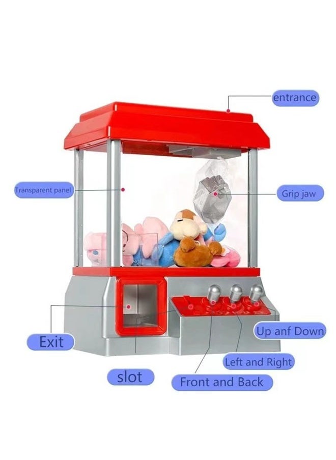 null - Claw Machine Arcade Game Candy Grabber Prize Dispenser Vending Machine Toy for Kids - Image 1