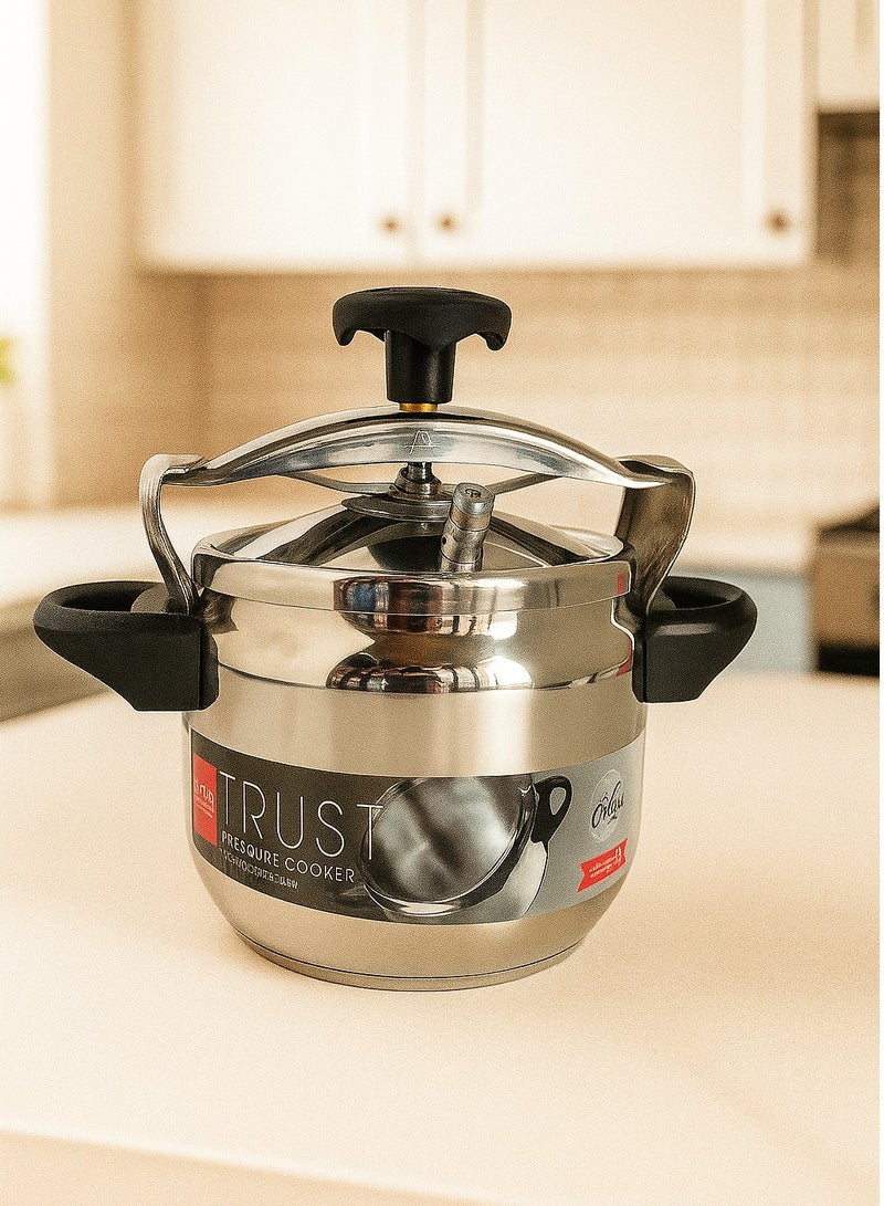 Trust Stainless Steel Pressure Cooker Silver 3L - Image 1