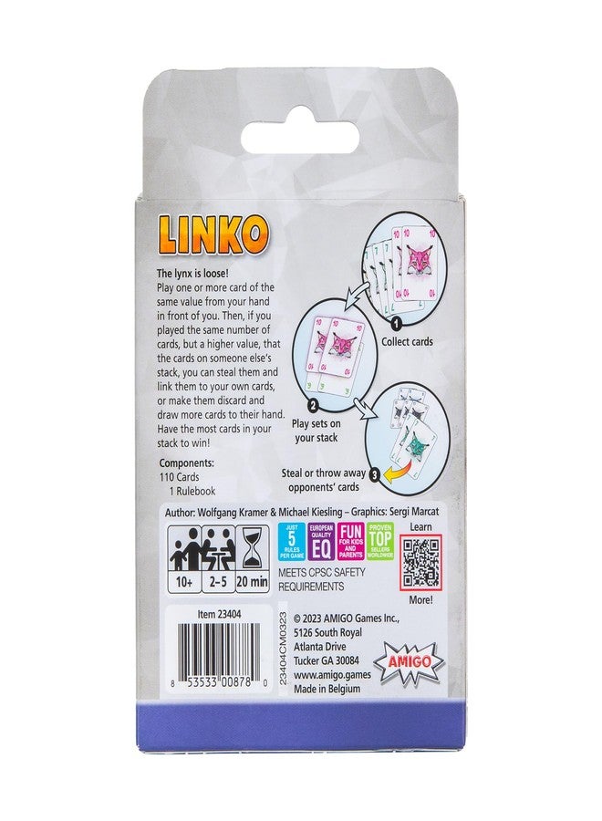 AMIGO Games - Linko! (Abluxxen) - Exciting Card-Nicking Strategy Game for 2-5 Players - Image 3