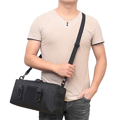 ACEXIER Outdoor Climbing Bags Waterproof Military Tactical Accessories Shoulder Bag 600D Nylon Molle Camping Pack Hiking Waist Bag … - Image 2