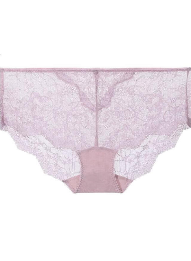 Aimer Women'S Lace Summer Hip-Lifting Elastic Mid-Waist Panties Am237541 Pink Purple 165 - Image 1