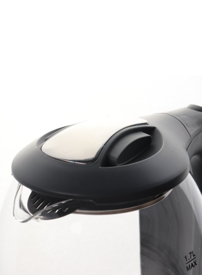 برووف غلاية ماء كهربائية زجاجية  بسعة 1.7 لتر - أمان عالي، غليان سريع، إيقاف تلقائي، تصميم شفاف أنيق وجودة عالية. - Image 3
