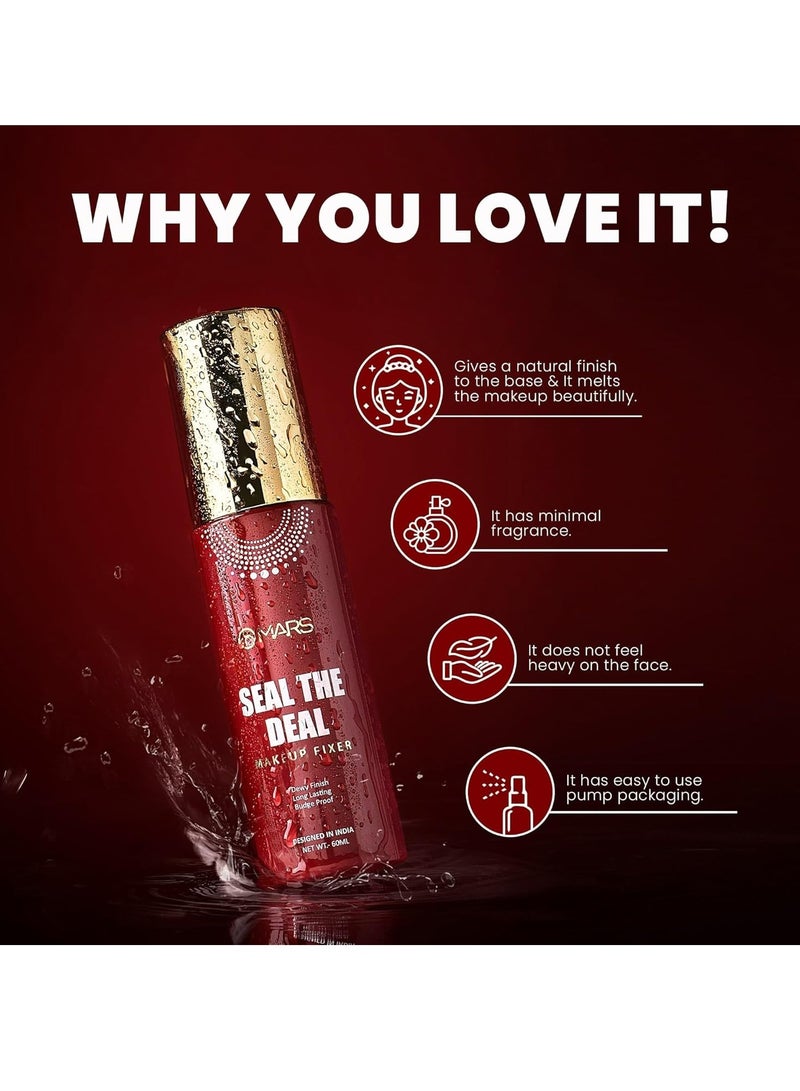 مارس بخاخ تثبيت المكياج طويل الأمد من مارس سيل ذا ديل مع حمض الهيالورونيك - Image 5