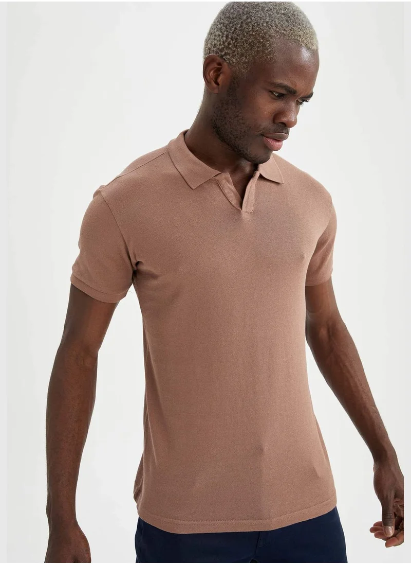 DeFacto Basic Slim Fit Polo Shirt