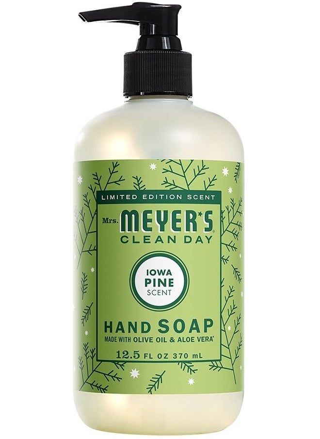 Mrs. Meyer's Clean Day Mrs. Meyer's Liquid Hand Soap, Cruelty Free and Biodegradable Formula, Iowa Pine Scent, 12.5 oz (Pack of 2)  - Image 2