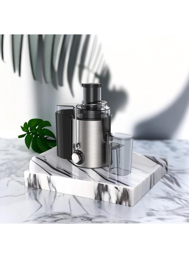 Juicer Machine, 800W Centrifugal Juicer Extractor with Wide Mouth Feed Chute for Fruit Vegetable, Easy to Clean, Stainless Steel, BPA-free  - Image 4