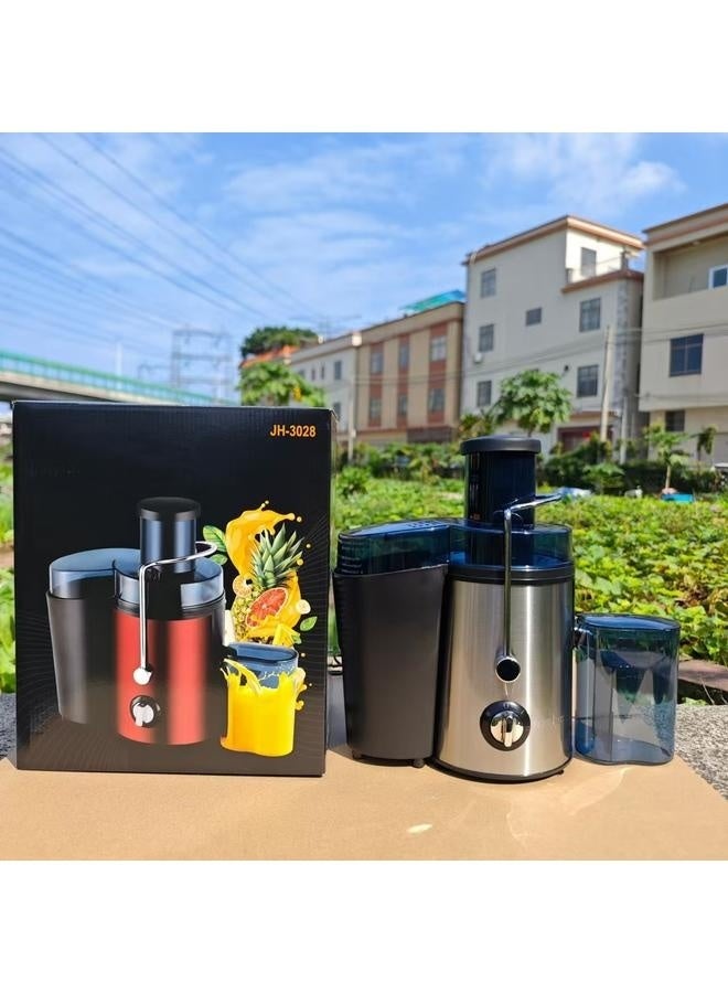 Juicer Machine, 800W Centrifugal Juicer Extractor with Wide Mouth Feed Chute for Fruit Vegetable, Easy to Clean, Stainless Steel, BPA-free  - Image 3