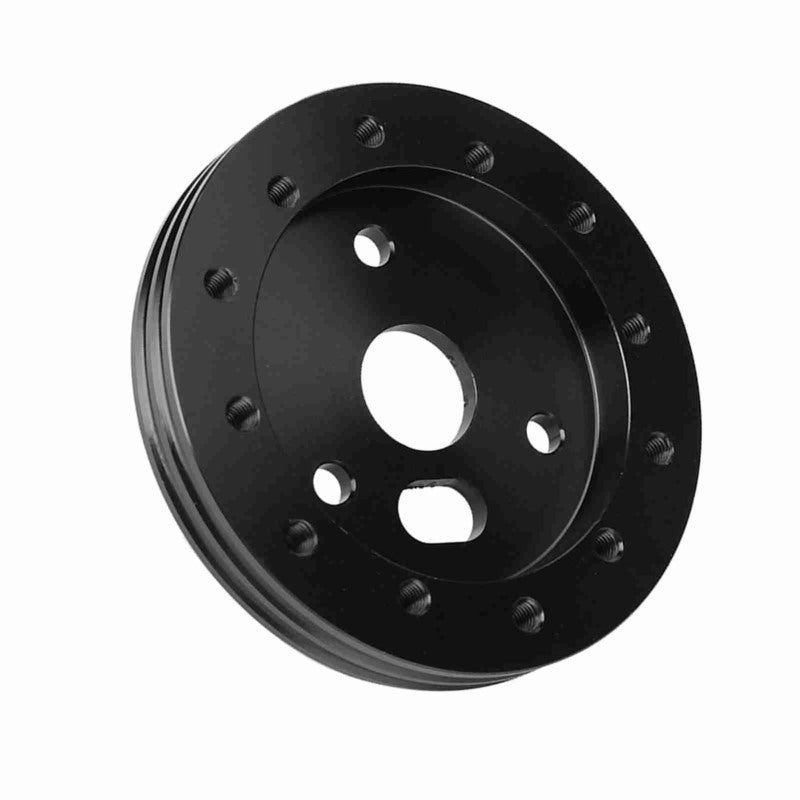 Universal Steering Wheel Spacer 0.5In Billet Aluminum Cnc Machined - Stable Performance 6 Hole Steering Wheel Adapter for Grant Momo Nardi Steering Wheels - Image 1