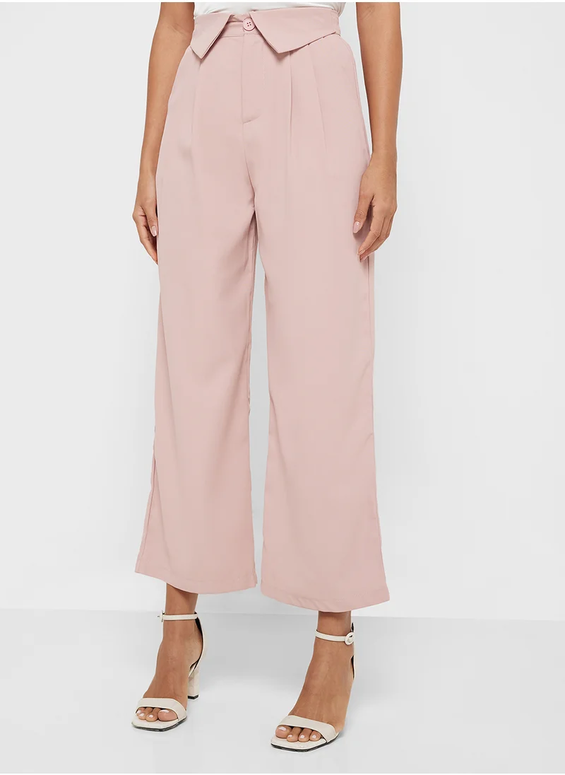 ELLA Waist Flap Detailed Pants