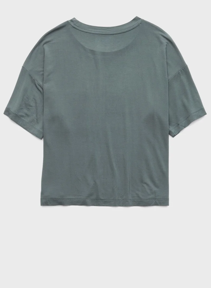 Aerie Crew Neck Oversized T-Shirt
