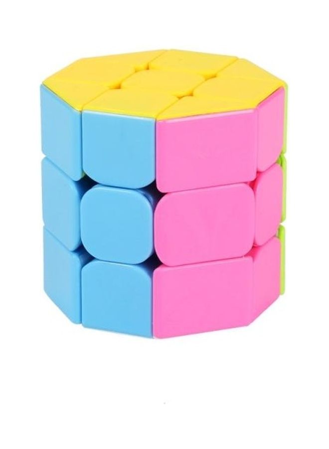 NIBEMINENT Square Third Order Octagonal Column Rubik Cube Children Educational Puzzle Toy - Image 1