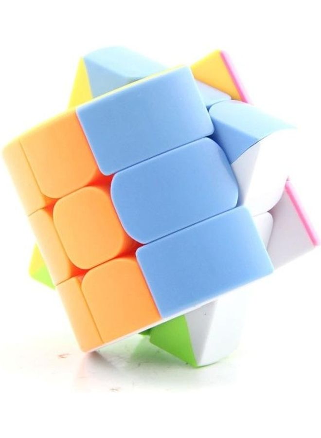 NIBEMINENT Square Third Order Octagonal Column Rubik Cube Children Educational Puzzle Toy - Image 3