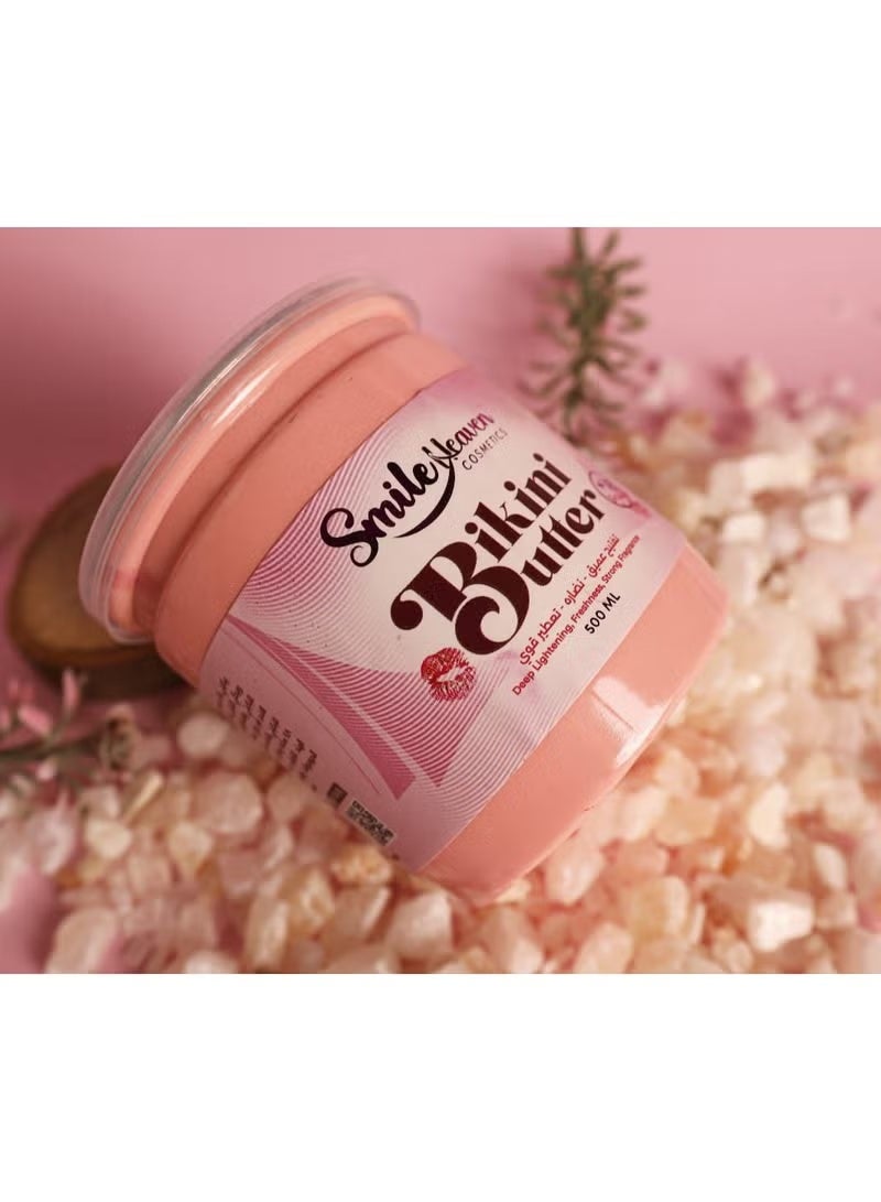 Smile Heaven Cosmetics Bikini Butter Deep Lightening Freshness Strong Fragrance Brightening &Moisturizing 500Ml - Image 1