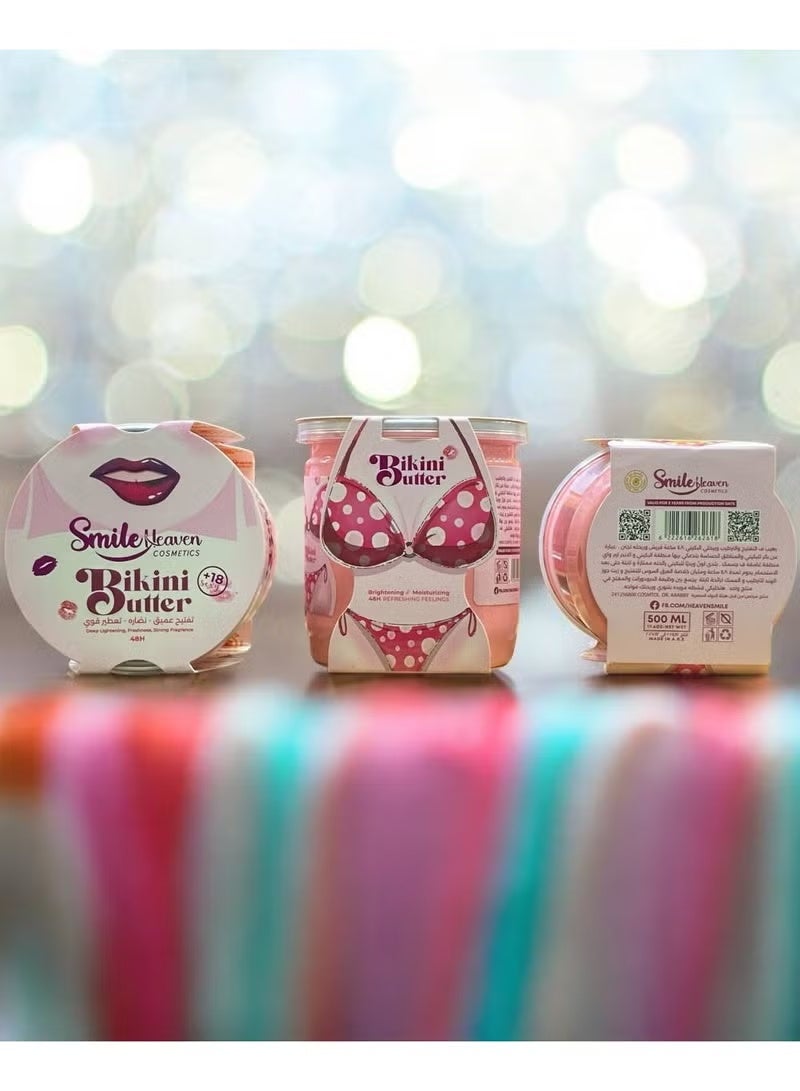 Smile Heaven Cosmetics Bikini Butter Deep Lightening Freshness Strong Fragrance Brightening &Moisturizing 500Ml - Image 2