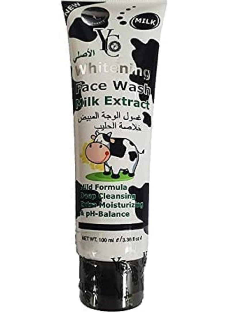 Milk whitening face wash 100 ml