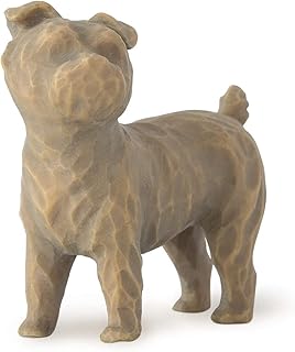 Willow Tree Love My Dog (Small, Standing), Sculpted Hand-Painted Figure - Image 1