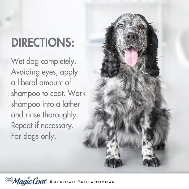 Four Paws Magic Coat Cleans & Conditions 2 in 1 Shampoo and Conditioner, 16 Ounce - Image 5