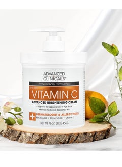 Advanced Clinicals Advanced Clinicals Vitamin C Advanced Brightening Cream 454grams  - Image 3