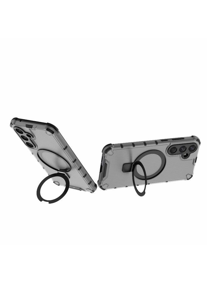S-TOP Case For Samsung Galaxy A55 5G Grating Holder Shockproof Phone Case - Image 4
