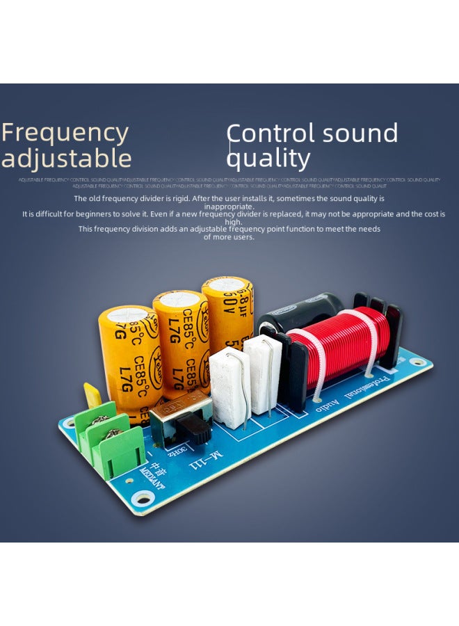 Pure Midrange Frequency Divider High Fidelity Home Speaker Upgrade Car Audio Speaker Modification Crossover Divider - Image 3