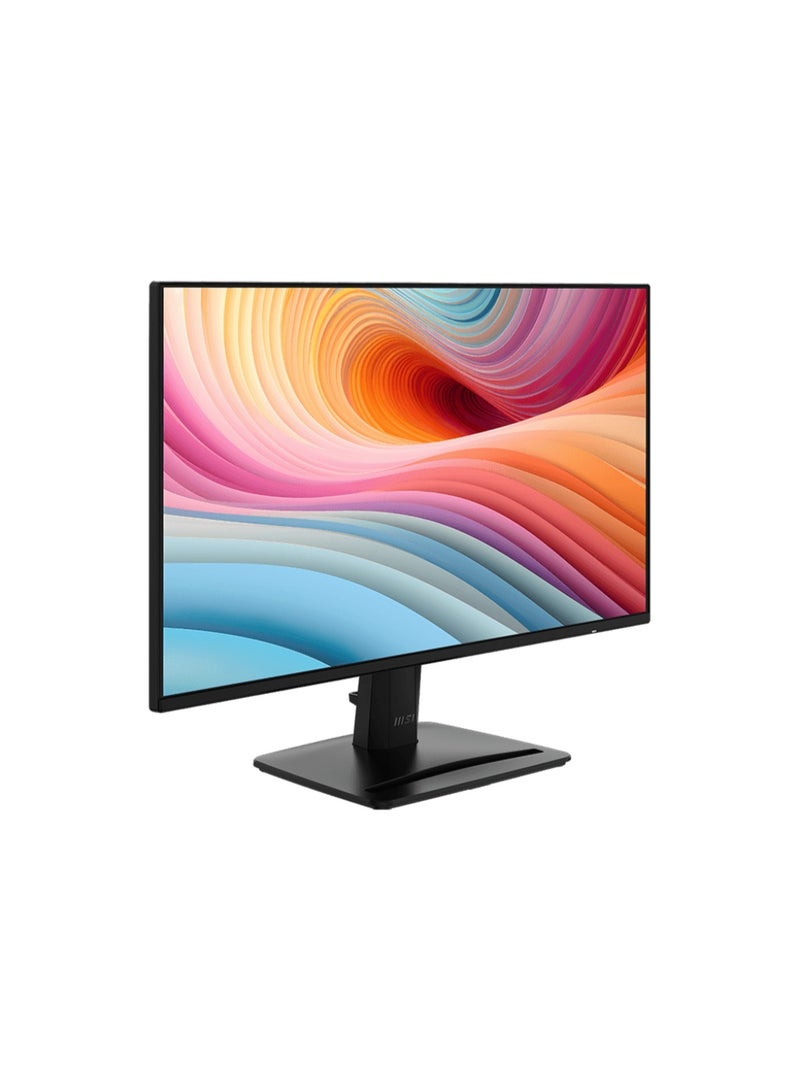 MSI PRO MP242A E2 23.8-Inch FHD IPS Monitor, 120Hz, 1ms MPRT, Adaptive Sync, HDR Ready, 115% sRGB, HDMI/DP/VGA, Built-in Speakers, Flicker-Free, Low Blue Light, Tilt Adjustment, VESA Mountable, HDMI-CEC Support, Business & Productivity Display | 9S6-3PD1CT-005 Black  - Image 2