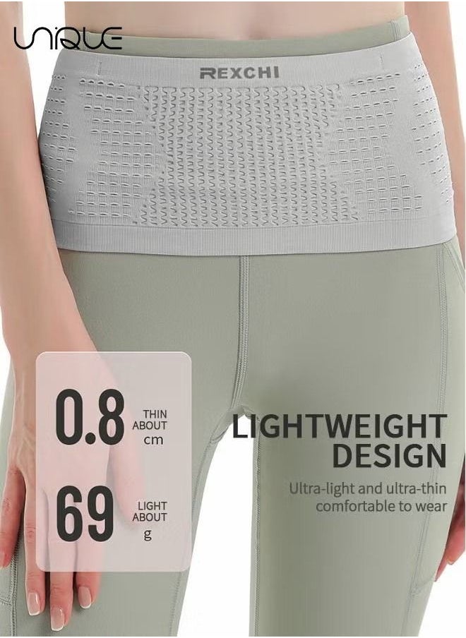 Unique Waist pockets,Slim Fit Running Belt Waist Bag, Multifunctional Sports Waist Bag, Invisible Belt Bag, Gym Bag, Outdoor Running Phone Case For All Phones  - Image 4