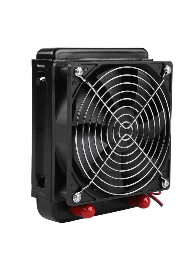 120MM Computer CPU Water Cooling Cooler Heat Row Radiator with Fan 10 Tubes