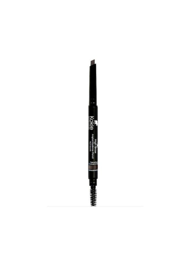 Kokie Kokie Cosmetics High Brow Angled Eyebrow Pencil, Rich Brunette, 0.012 Ounce 