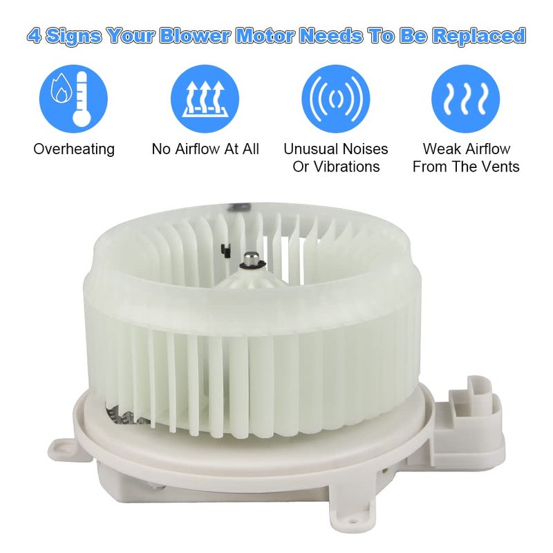 JDMON AC Blower Motor with Fan Replacement for Toyota Sequoia and Sienna - Image 4