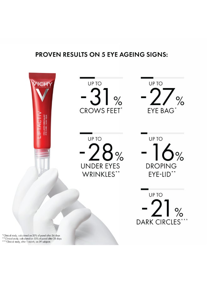 VICHY Liftactiv Collagen Specialist Eye Care Cream Anti-Ageing White 15ml - Image 5